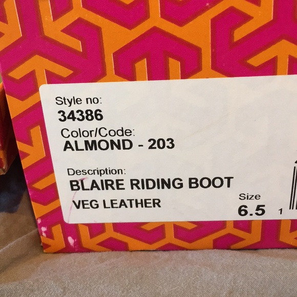 New Tory Burch Blaire Riding Boots - Picture 6 of 6